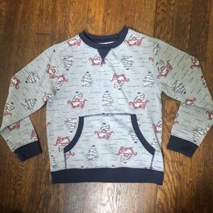 Gymboree Pirate Ship Pullover Size 7/8